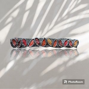 beautiful handmade bracelet perfect for fall🍁 it is adjustable for your wrist